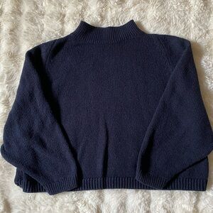 Old Navy Dark Blue Women's Turtleneck Sweater